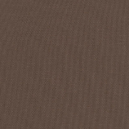 Fußhocker Dunkelbraun 51x41x40 cm Stoff