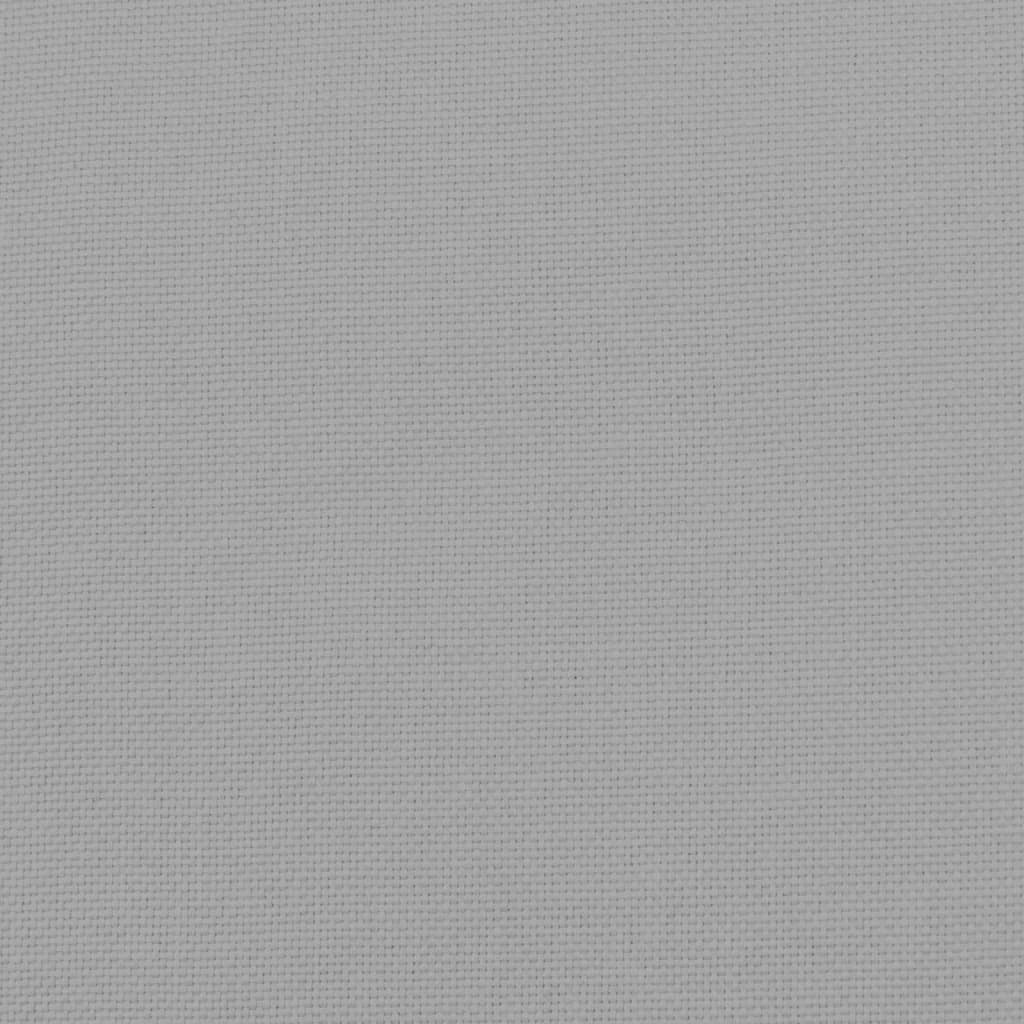 Schaukelstuhl Hellgrau Stoff