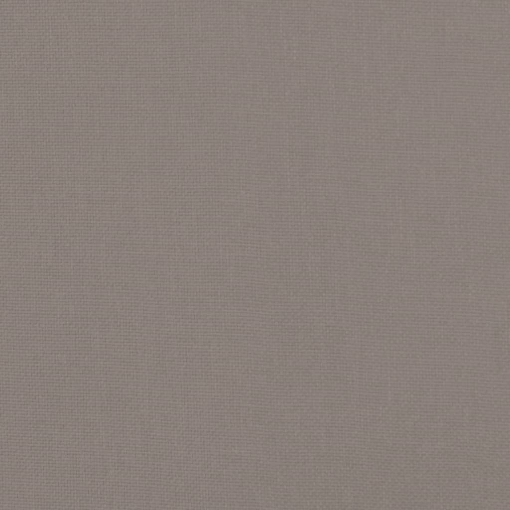 Schaukelstuhl Taupe Stoff