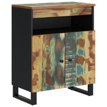 Sideboard mit 2 Türen 60x33x75 cm Altholz Massiv