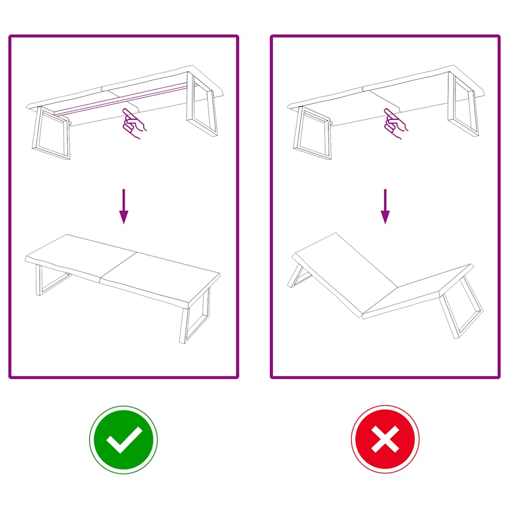 Wandregal Dunkelbraun 160x60x(2-4)cm Massivholz Eiche Behandelt