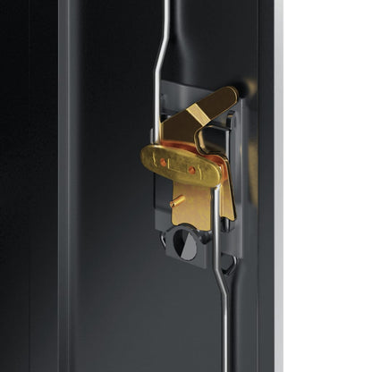 Aktenschrank Anthrazit 90x40x90 cm Stahl