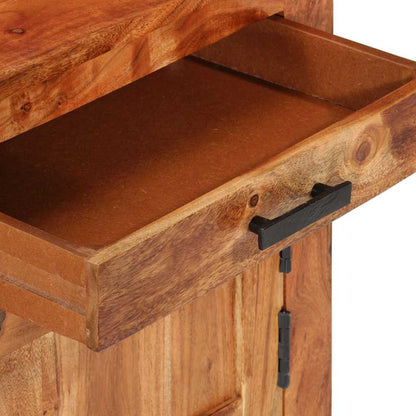 Sideboard Braun 100 x 30 x 50 cm Akazie Massivholz