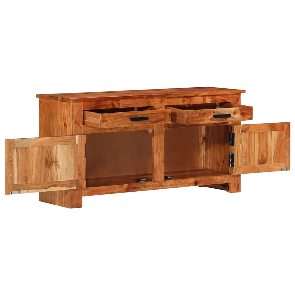 Sideboard Braun 100 x 30 x 50 cm Akazie Massivholz