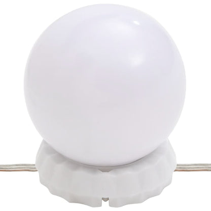 Spiegelschrank mit LED Schwarz 90x31,5x62 cm