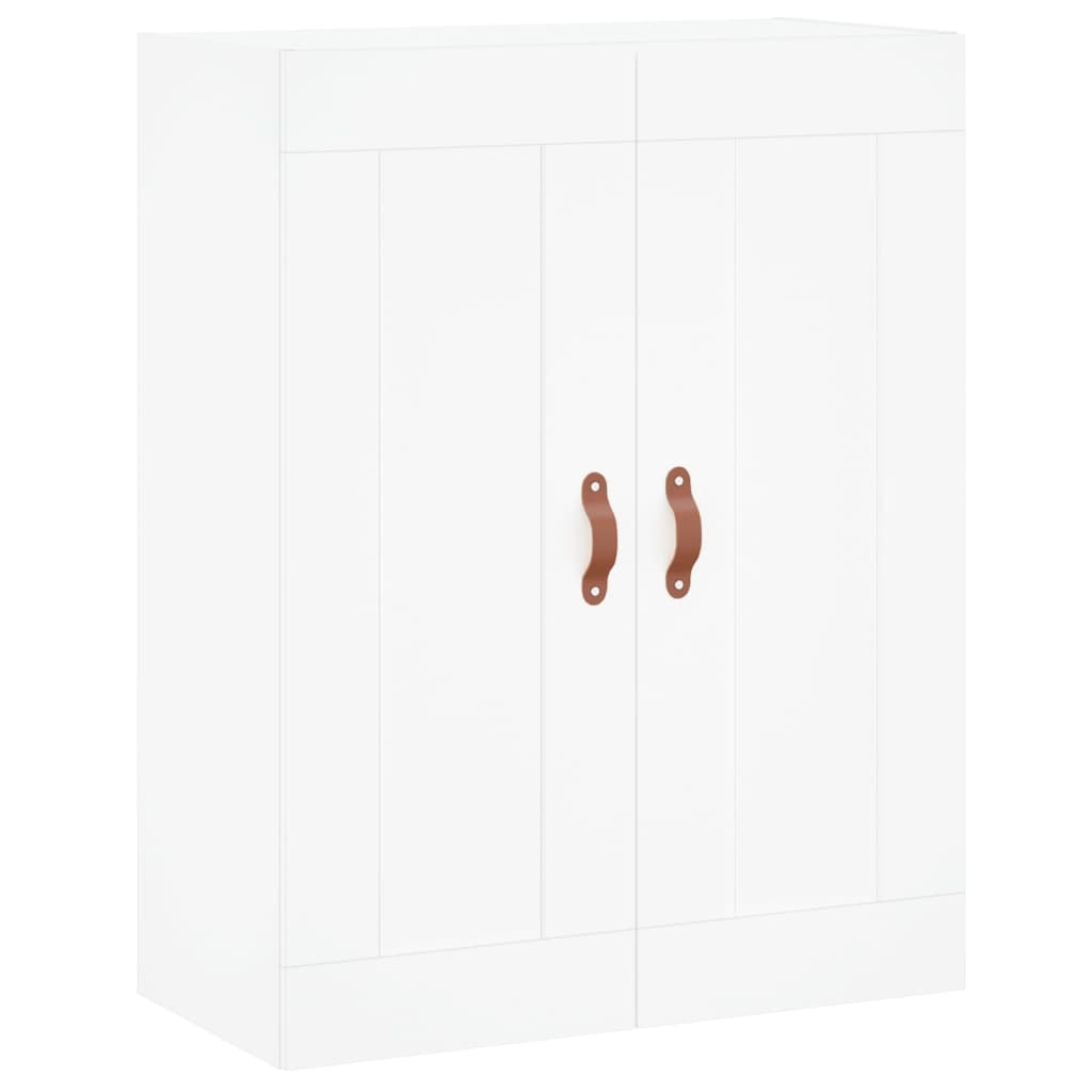 Wandschrank Weiß 69,5x34x90 cm Holzwerkstoff