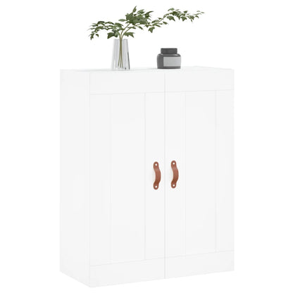 Wandschrank Weiß 69,5x34x90 cm Holzwerkstoff