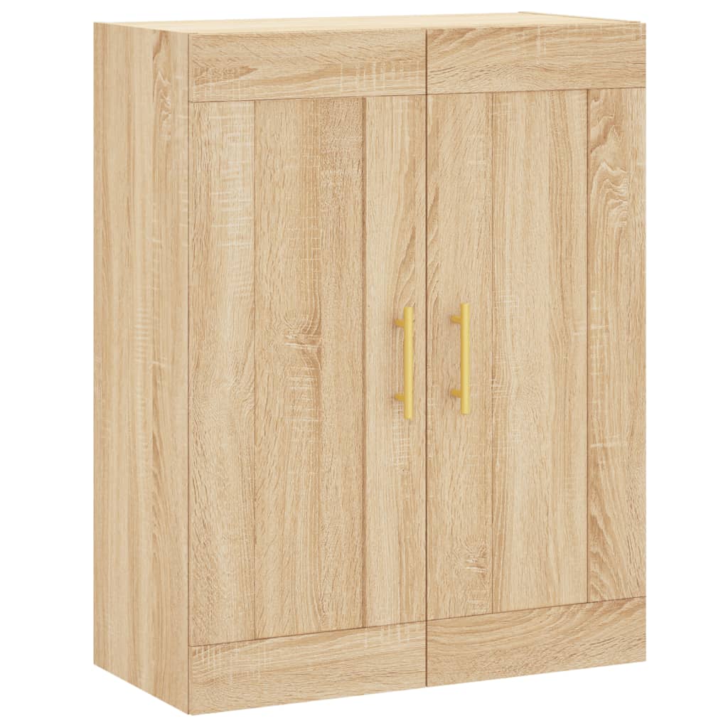 Wandschrank Sonoma-Eiche 69,5x34x90 cm Holzwerkstoff