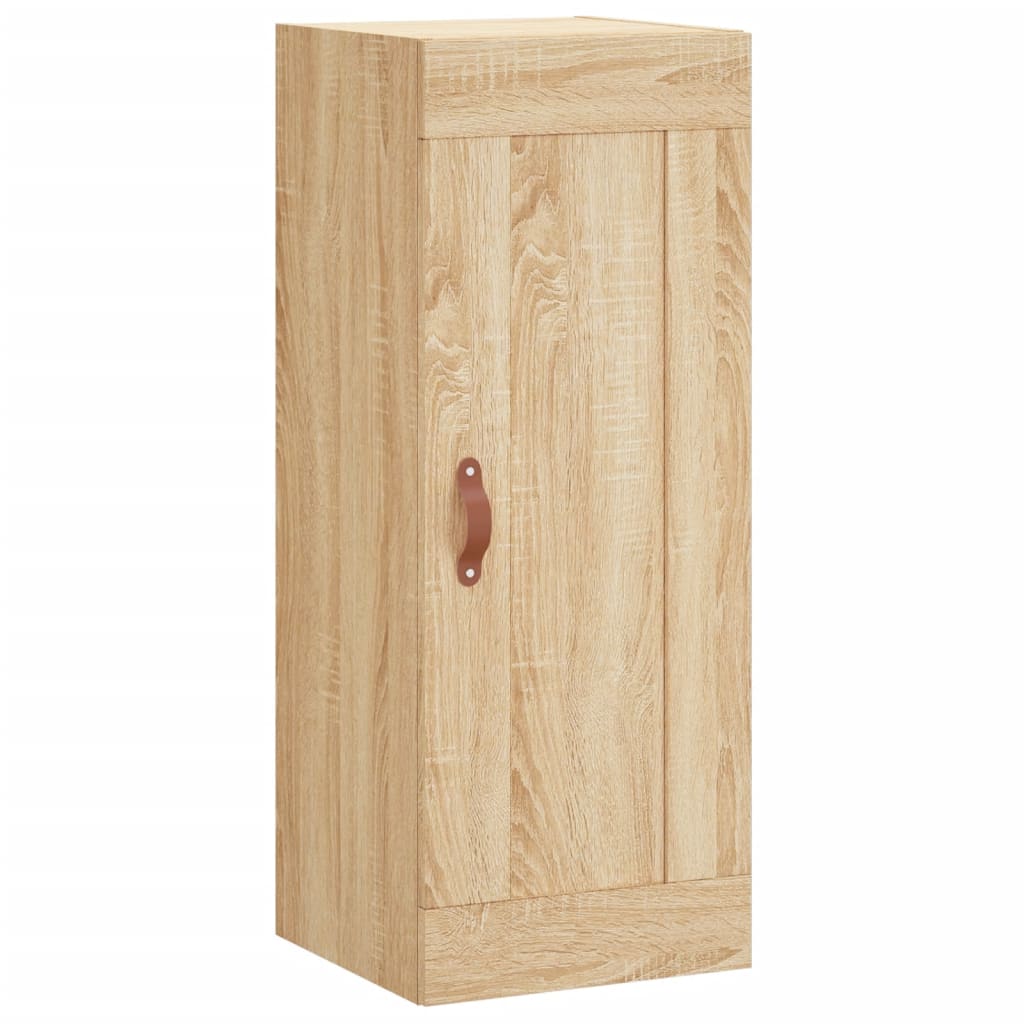 Wandschrank Sonoma-Eiche 34,5x34x90 cm Holzwerkstoff