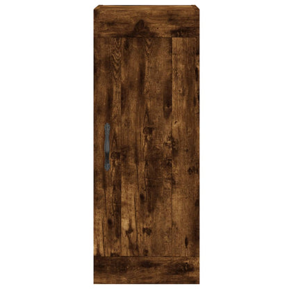 Wandschrank Räuchereiche 34,5x34x90 cm Holzwerkstoff