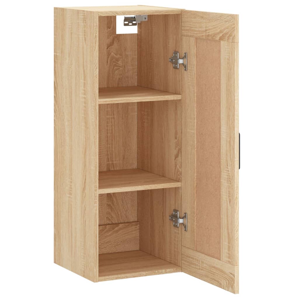 Wandschrank Sonoma-Eiche 34,5x34x90 cm Holzwerkstoff