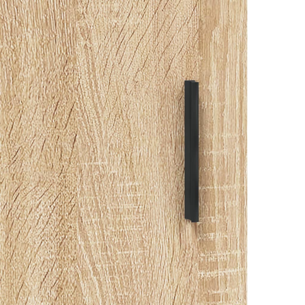 Wandschrank Sonoma-Eiche 34,5x34x90 cm Holzwerkstoff