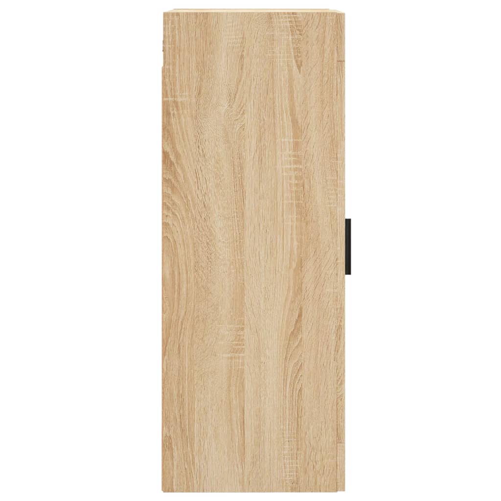 Wandschrank Sonoma-Eiche 34,5x34x90 cm Holzwerkstoff