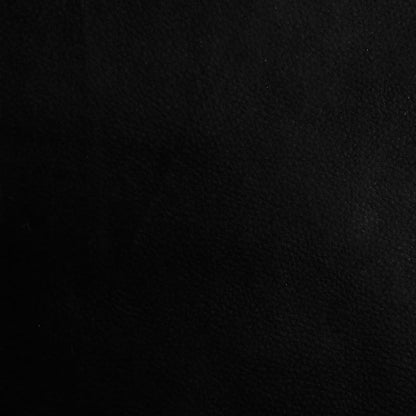 Massagesessel mit Fußteil Schwarz Kunstleder