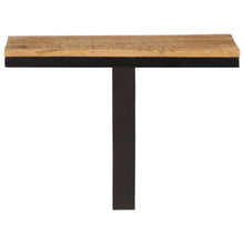 Wandregal 40x30x32 cm Massivholz Mango und Eisen