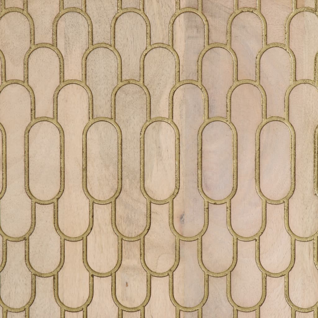 Waschbeckenunterschrank 62x33x58 cm Massivholz Mango