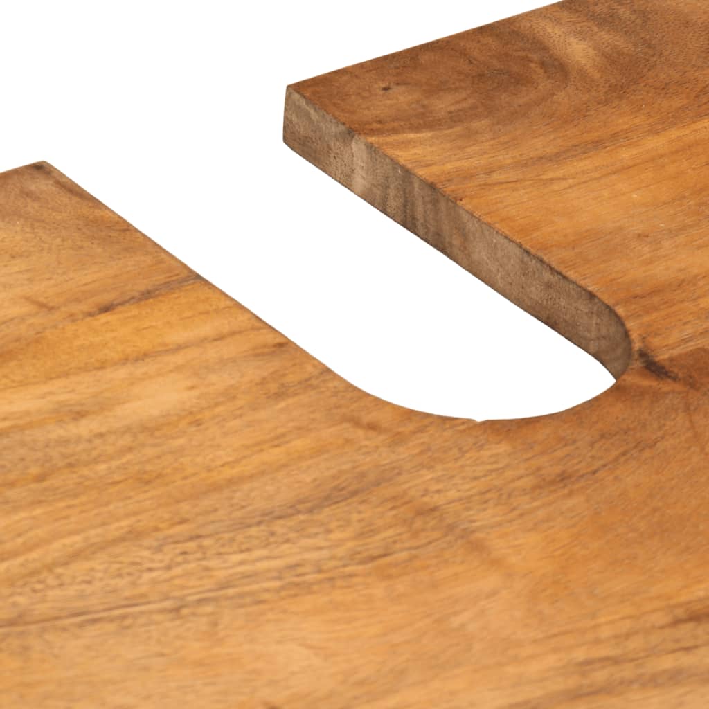 Waschbeckenunterschrank 62x33x58 cm Massivholz Mango