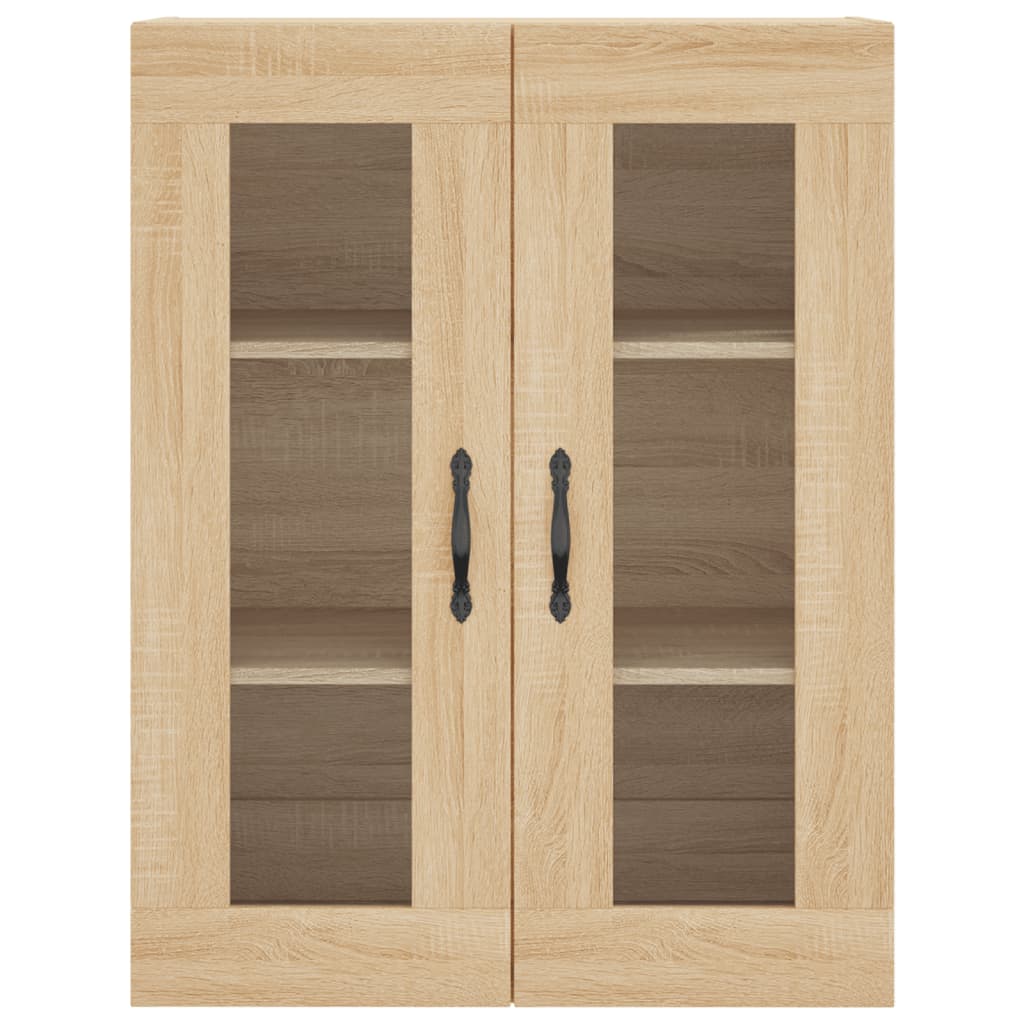 Wandschrank Sonoma-Eiche 69,5x34x90 cm Holzwerkstoff