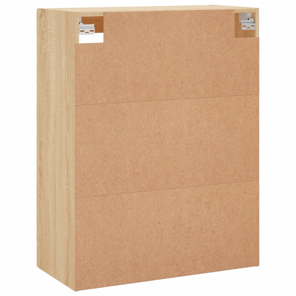 Wandschrank Sonoma-Eiche 69,5x34x90 cm Holzwerkstoff