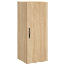 Wandschrank Sonoma-Eiche 34,5x34x90 cm Holzwerkstoff