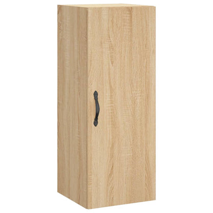 Wandschrank Sonoma-Eiche 34,5x34x90 cm Holzwerkstoff