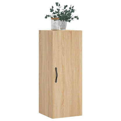 Wandschrank Sonoma-Eiche 34,5x34x90 cm Holzwerkstoff