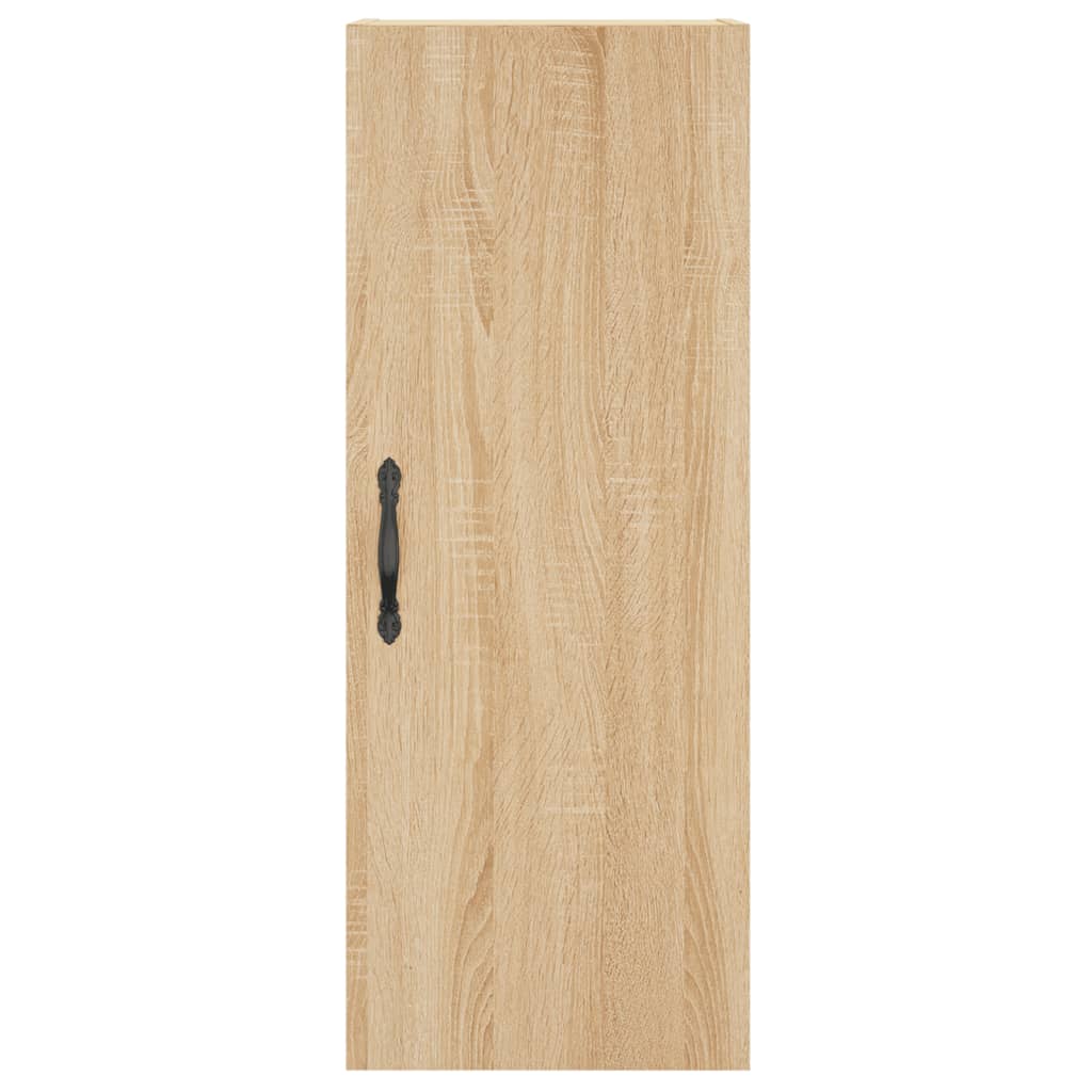 Wandschrank Sonoma-Eiche 34,5x34x90 cm Holzwerkstoff