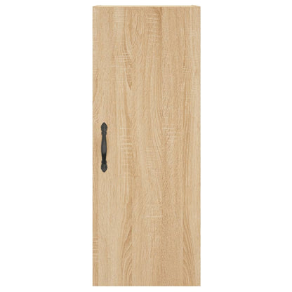 Wandschrank Sonoma-Eiche 34,5x34x90 cm Holzwerkstoff