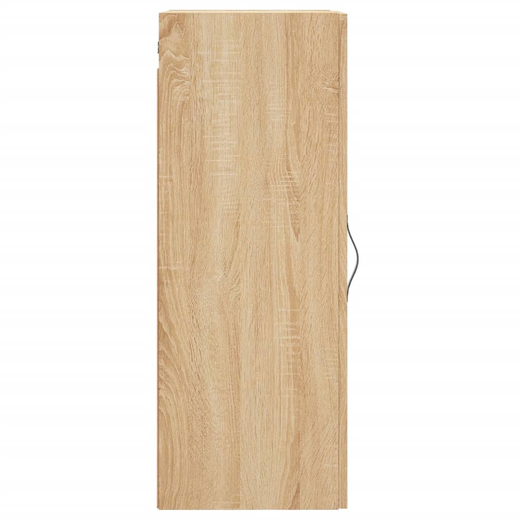Wandschrank Sonoma-Eiche 34,5x34x90 cm Holzwerkstoff