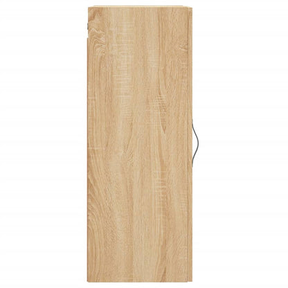 Wandschrank Sonoma-Eiche 34,5x34x90 cm Holzwerkstoff