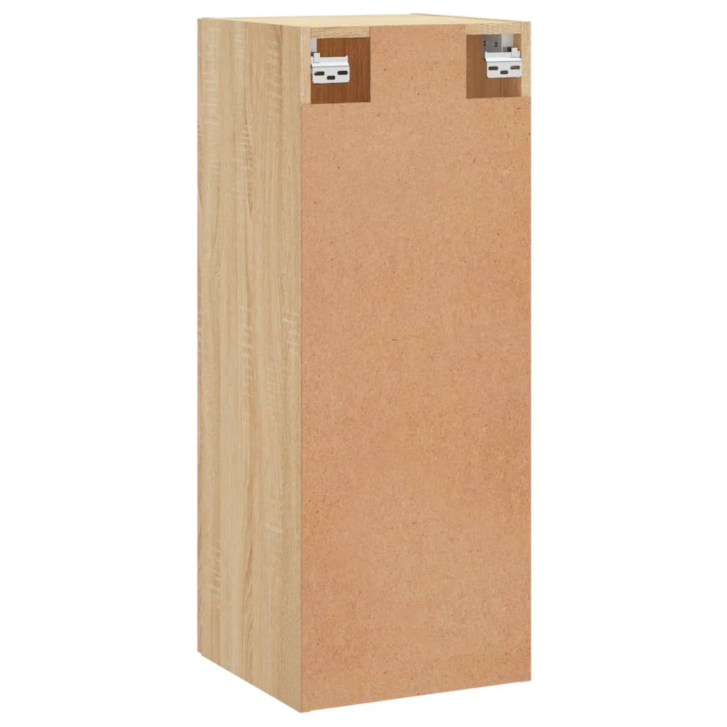Wandschrank Sonoma-Eiche 34,5x34x90 cm Holzwerkstoff