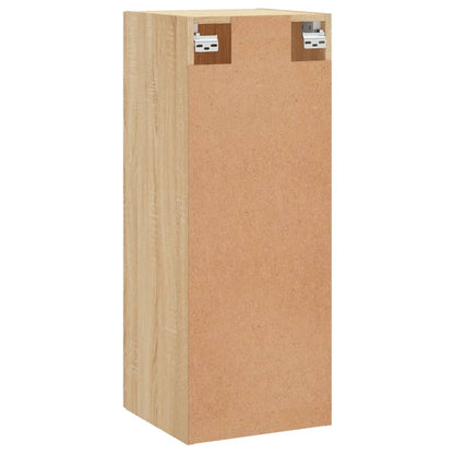 Wandschrank Sonoma-Eiche 34,5x34x90 cm Holzwerkstoff