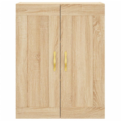 Wandschrank Sonoma-Eiche 69,5x34x90 cm Holzwerkstoff