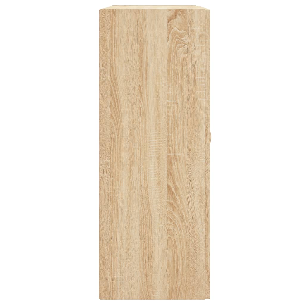 Wandschrank Sonoma-Eiche 69,5x34x90 cm Holzwerkstoff