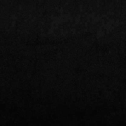 2-Sitzer-Sofa Schwarz 120 cm Mikrofasergewebe