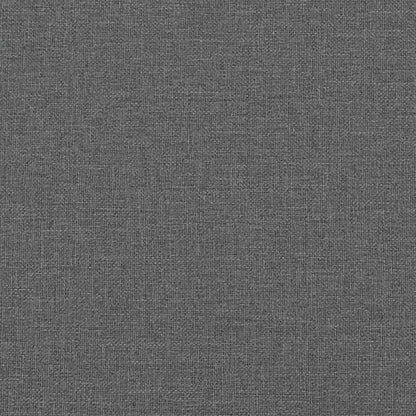 3-Sitzer-Sofa Dunkelgrau 180 cm Stoff