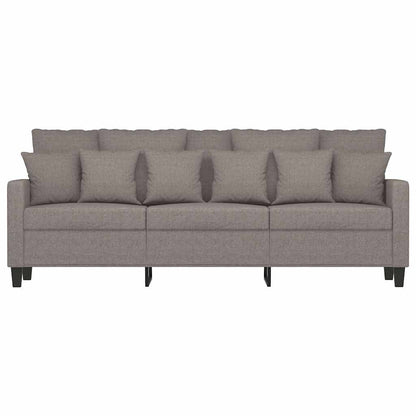 3-Sitzer-Sofa Taupe 180 cm Stoff