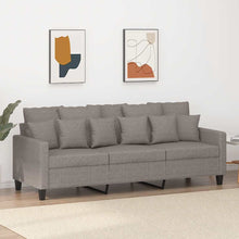 3-Sitzer-Sofa Taupe 180 cm Stoff