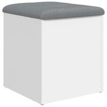 Aufbewahrungsbank Weiß 42 x 42 x 45 cm Holzwerkstoff