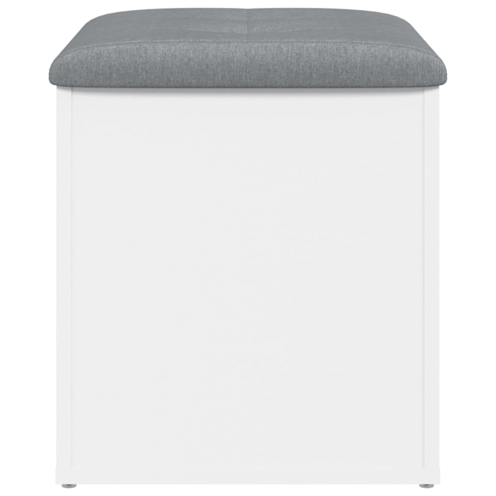 Aufbewahrungsbank Weiß 42 x 42 x 45 cm Holzwerkstoff