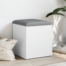 Aufbewahrungsbank Weiß 42 x 42 x 45 cm Holzwerkstoff