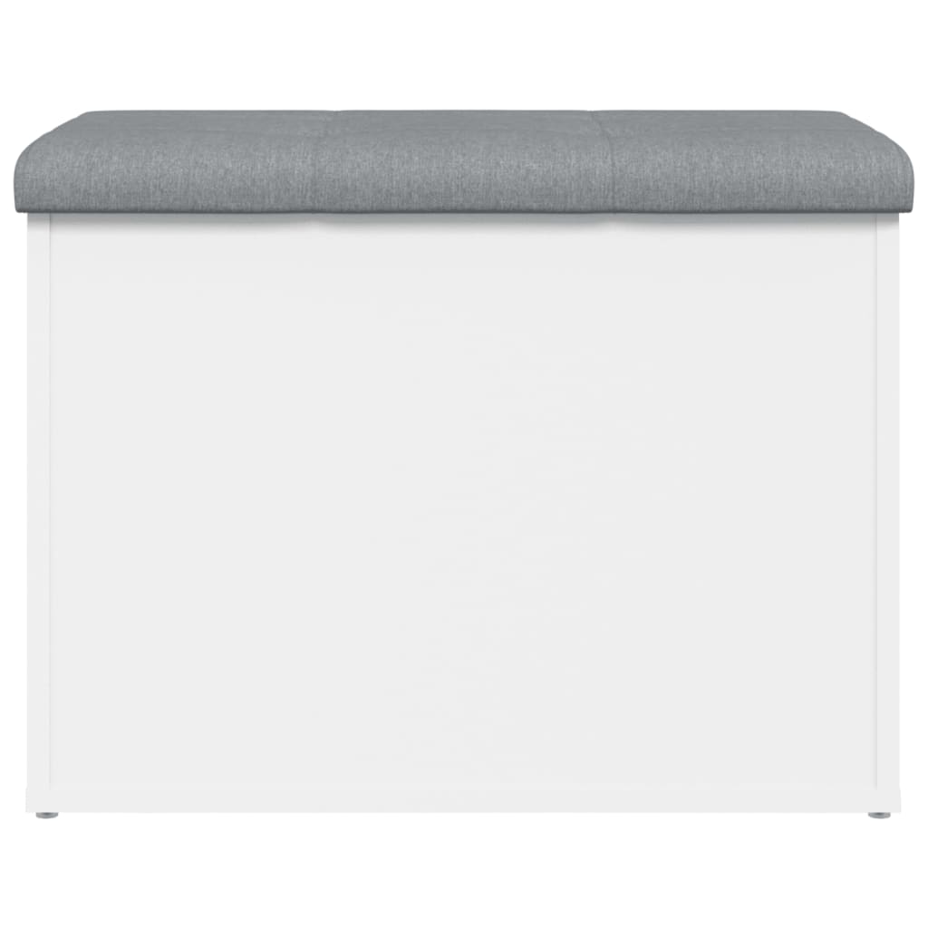 Aufbewahrungsbank Weiß 62 x 42 x 45 cm Holzwerkstoff