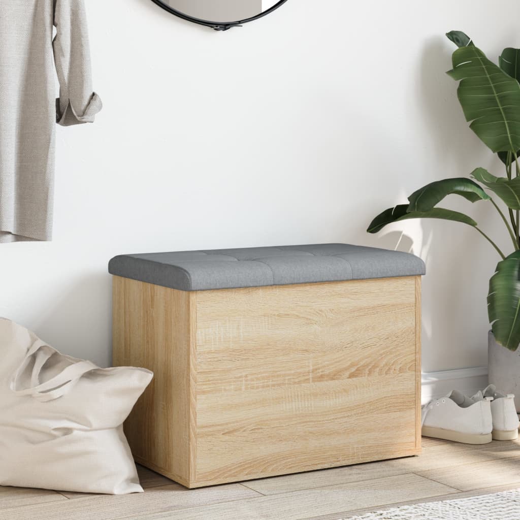 Aufbewahrungsbank Sonoma-Eiche 62 x 42 x 45 cm Holzwerkstoff