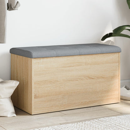Aufbewahrungsbank Sonoma-Eiche 82 x 42 x 45 cm Holzwerkstoff