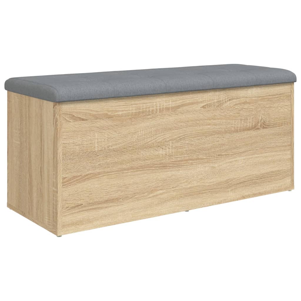 Aufbewahrungsbank Sonoma-Eiche 102 x 42 x 45 cm Holzwerkstoff