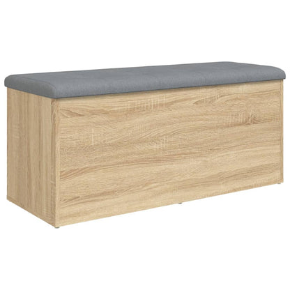 Aufbewahrungsbank Sonoma-Eiche 102 x 42 x 45 cm Holzwerkstoff