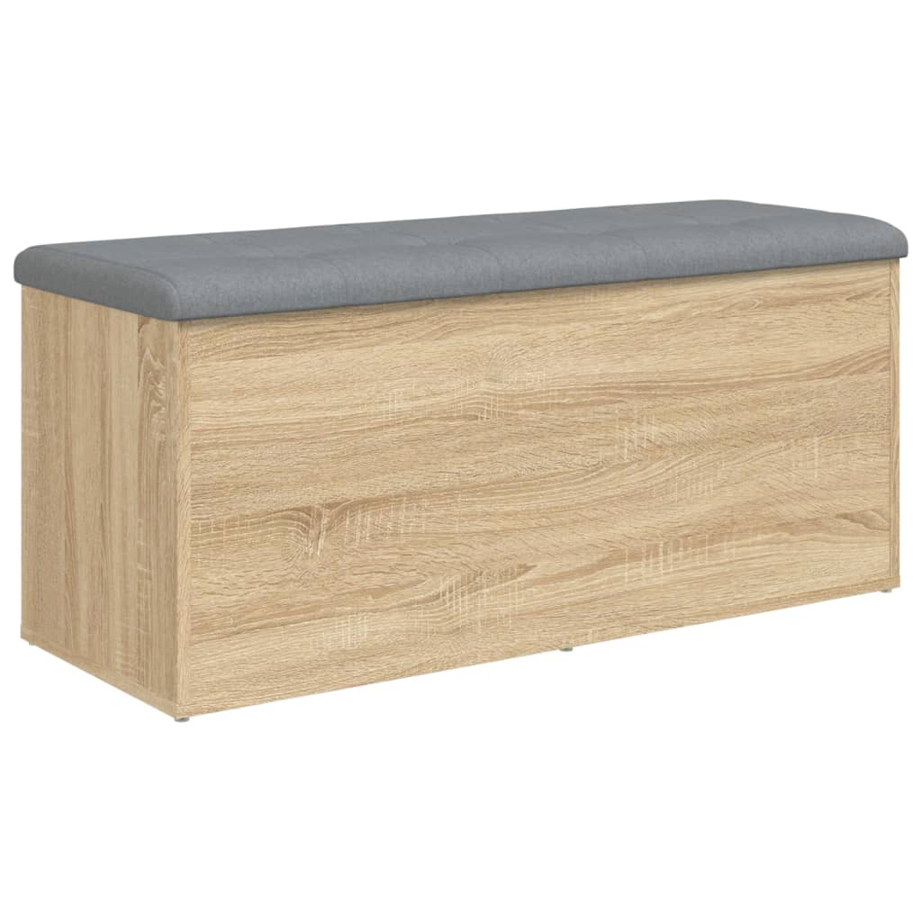 Aufbewahrungsbank Sonoma-Eiche 102 x 42 x 45 cm Holzwerkstoff