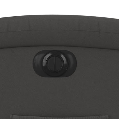 Relaxsessel Elektrisch Grau Echtleder