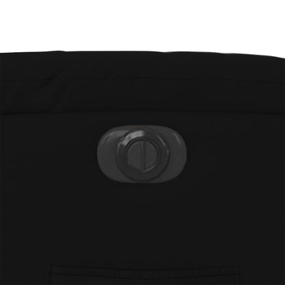 Relaxsessel mit Aufstehhilfe Elektrisch Schwarz Kunstleder