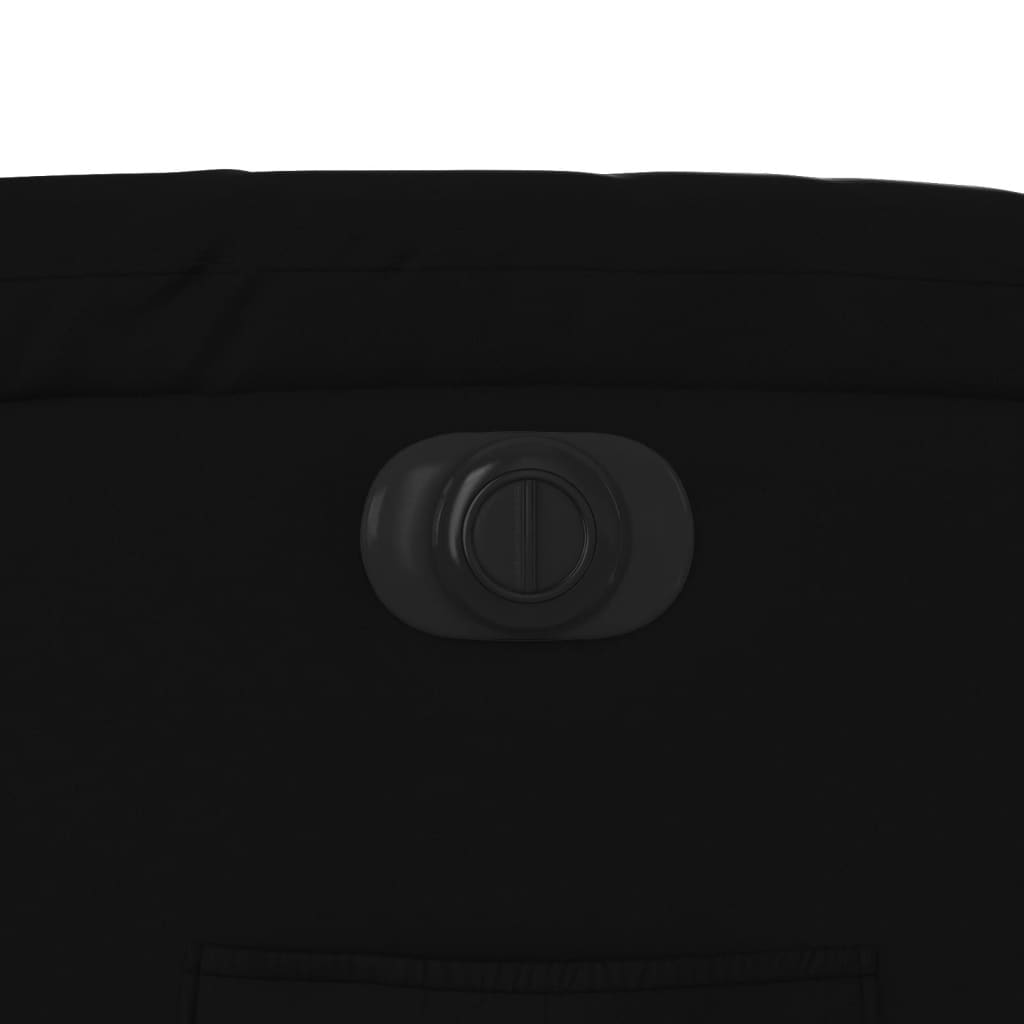 Relaxsessel mit Aufstehhilfe Elektrisch Schwarz Kunstleder